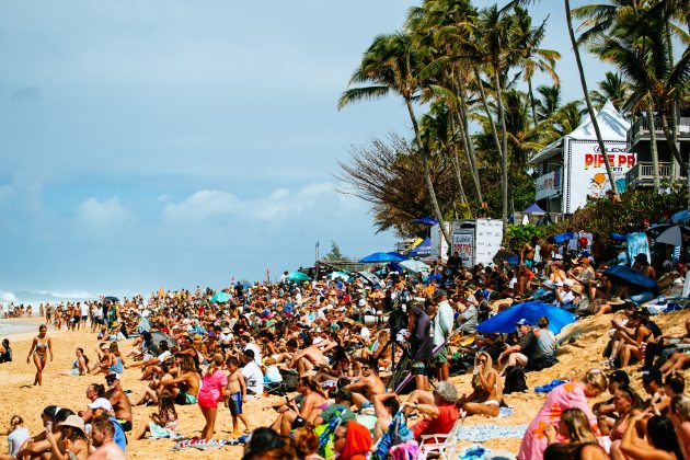 Público, Pipe Pro 2024, North Shore de Oahu, Havaí. Foto: WSL / Heff.