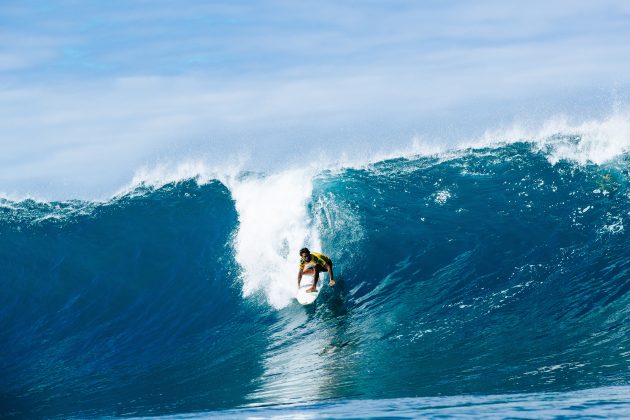 Filipe Toledo, Pipe Pro 2024, North Shore de Oahu, Havaí. Foto: WSL / Heff.