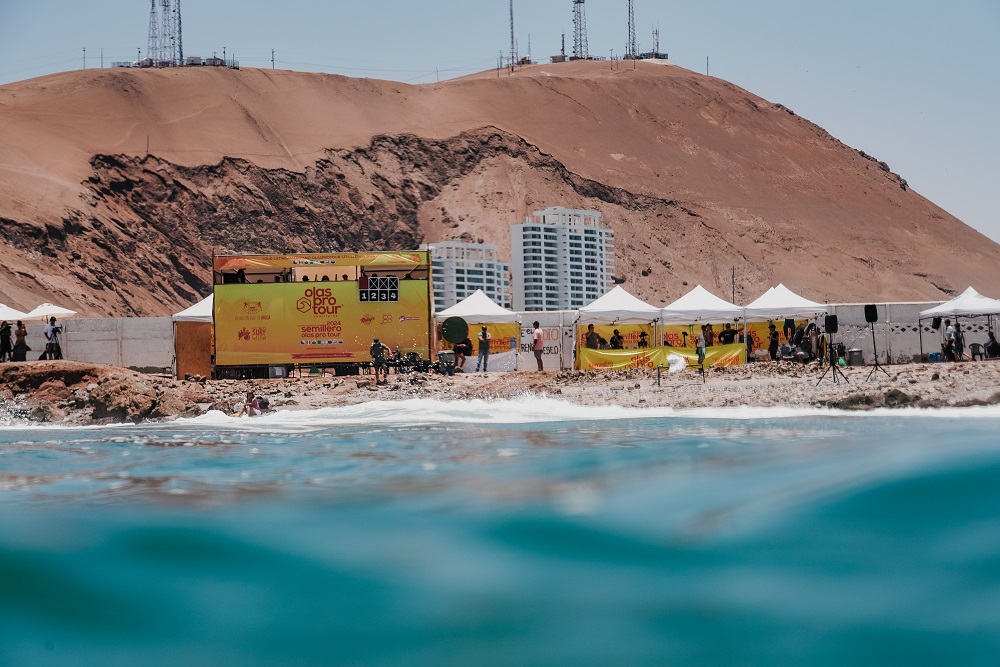 Praia de San Bartolo no Peru foi palco da quarta etapa do Olas Pro Tour 2024.