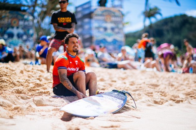 Italo Ferreira, Pro Sunset Beach 2024, North Shore de Oahu, Havaí. Foto: Tony Heff.