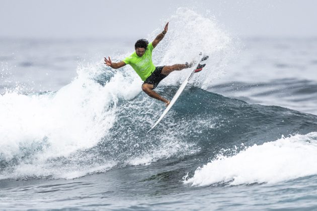 Connor O'Leary, ISA World Surfing Games 2024, La Marginal, Arecibo, Porto Rico. Foto: ISA / Sean Evans.