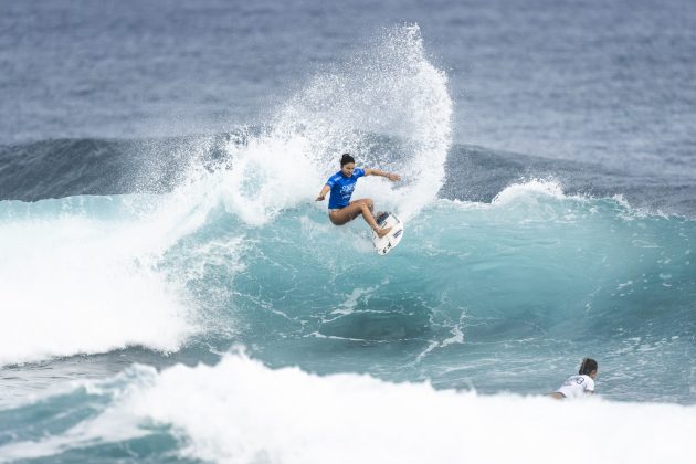 Shino Matsuda, ISA World Surfing Games 2024, La Marginal, Arecibo, Porto Rico. Foto: ISA / Sean Evans.