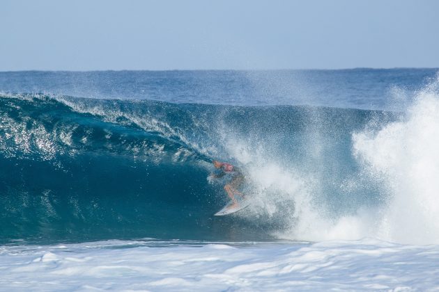 Kelly Slater, Pipe Pro 2024, North Shore de Oahu, Havaí. Foto: WSL / Heff.