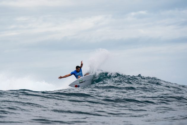 Ramzi Boukhaim, ISA World Surfing Games 2024, La Marginal, Arecibo, Porto Rico. Foto: Pablo Jimenez.