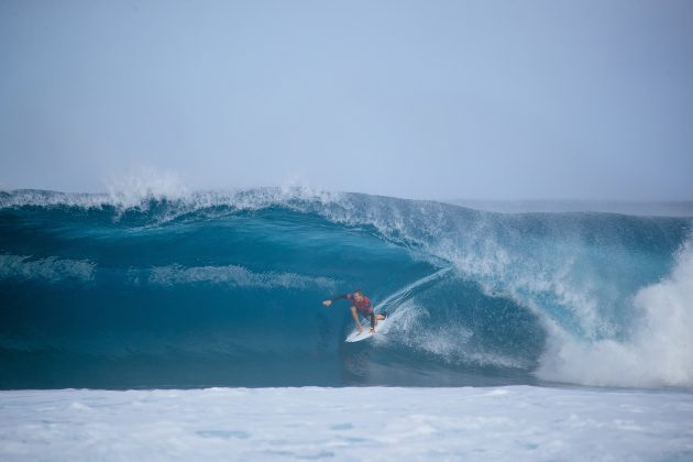 Ryan Callinan, Pipe Pro 2024, North Shore de Oahu, Havaí. Foto: WSL / Heff.