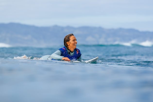 Sally Fitzgibbons, Pro Sunset Beach 2024, North Shore de Oahu, Havaí. Foto: Tony Heff.
