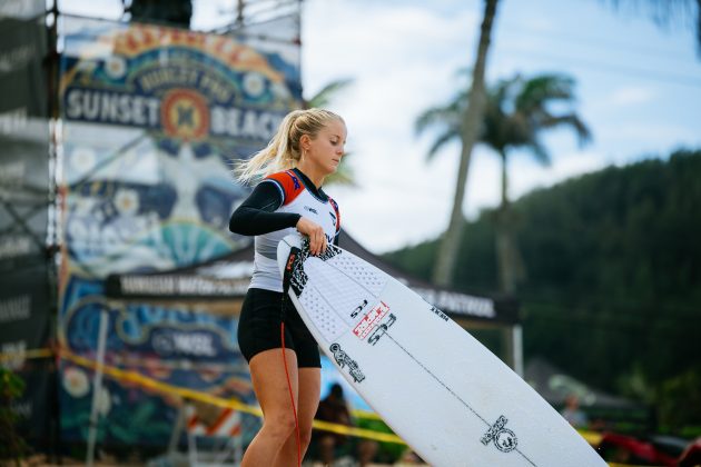 Sophie McCulloch, Pro Sunset Beach 2024, North Shore de Oahu, Havaí. Foto: WSL / Brent Bielmann.