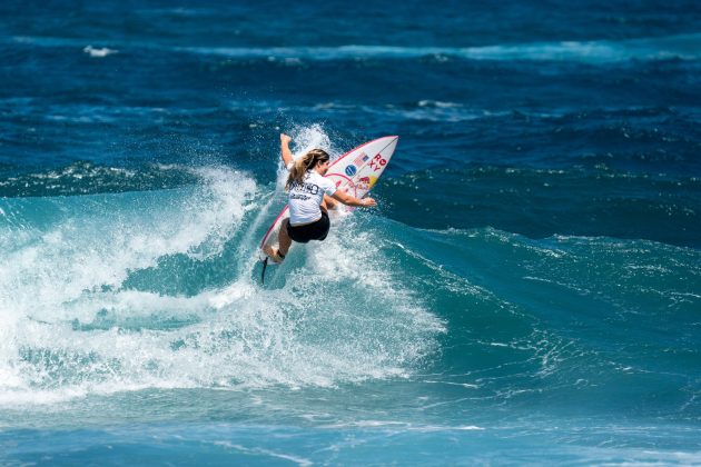 Caroline Marks, ISA World Surfing Games 2024, La Marginal, Arecibo, Porto Rico. Foto: Pablo Jimenez.