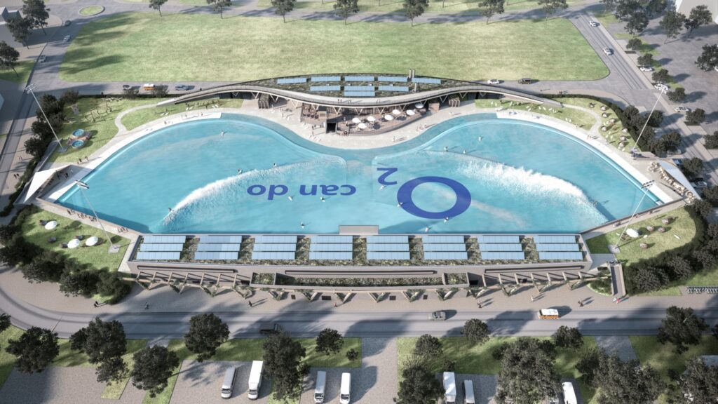 Nova piscina tem inauguração prevista para o meio de 2024.