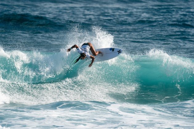 Tainá Hinckel, ISA World Surfing Games 2024, Arecibo, Porto Rico. Foto: Pablo Jimenez.