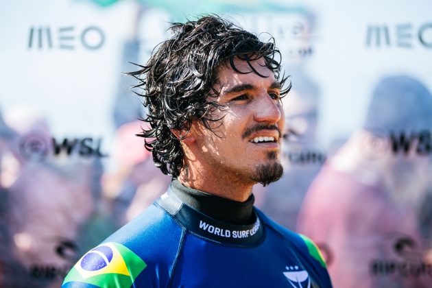 Gabriel Medina, MEO Pro Portugal 2024, Molhe Leste, Peniche. Foto: WSL / Thiago Diz.