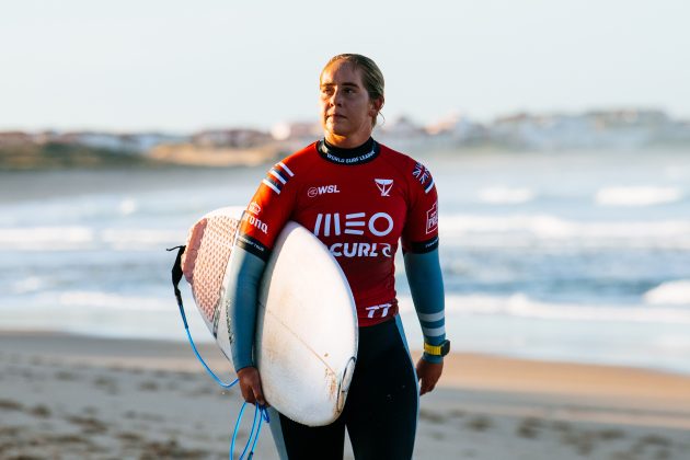 Gabriela Bryan, MEO Pro Portugal 2024, Supertubos, Peniche. Foto: WSL / Thiago Diz.