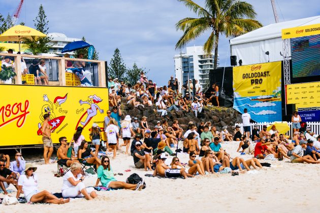 Público, Gold Coast Pro 2024, Snapper Rocks, Austrália. Foto: WSL / Cait Miers.