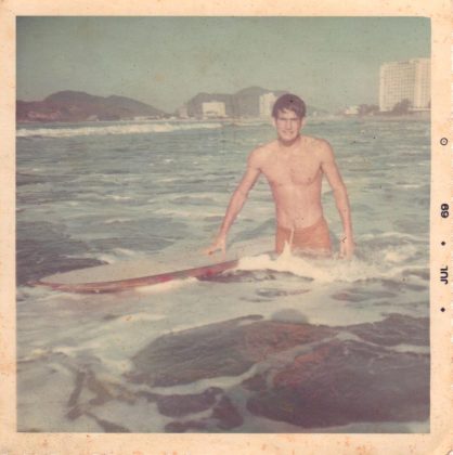 Mark Lund, Praia das Astúrias, Guarujá (SP). Foto: Arquivo pessoal.
