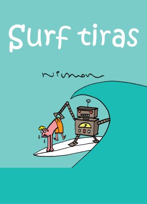 Surf Tira, arte de Nicanor María Sánchez. Foto: Reprodução.