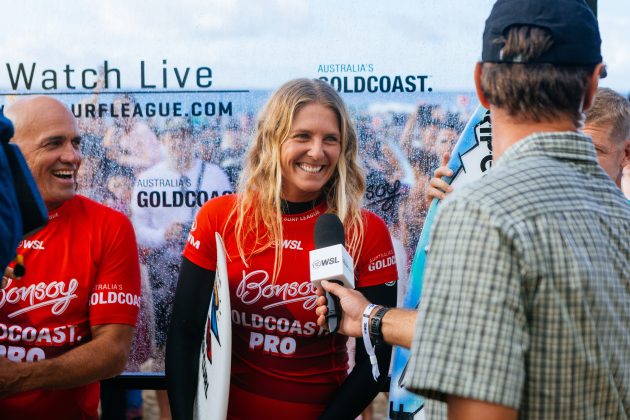 Stephanie Gilmore, Gold Coast Pro 2024, Snapper Rocks, Austrália. Foto: WSL / Cait Miers.