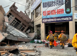 Terremoto abala Taiwan
