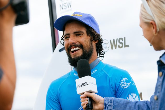Ian Gouveia, Sydney Surf Pro 2024, North Narrabeen, New South Wales, Austrália. Foto: WSL / Cait Miers.