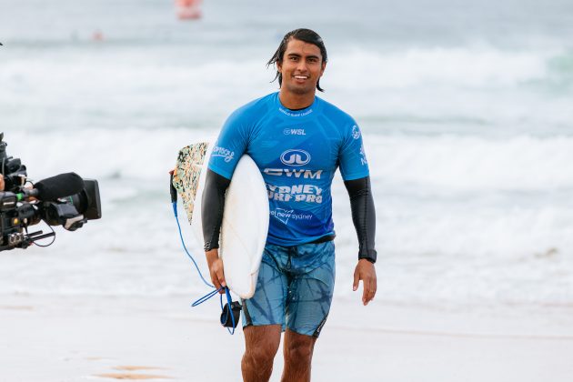 Robert Grilho, Sydney Surf Pro 2024, North Narrabeen, New South Wales, Austrália. Foto: WSL / Matt Dunbar.