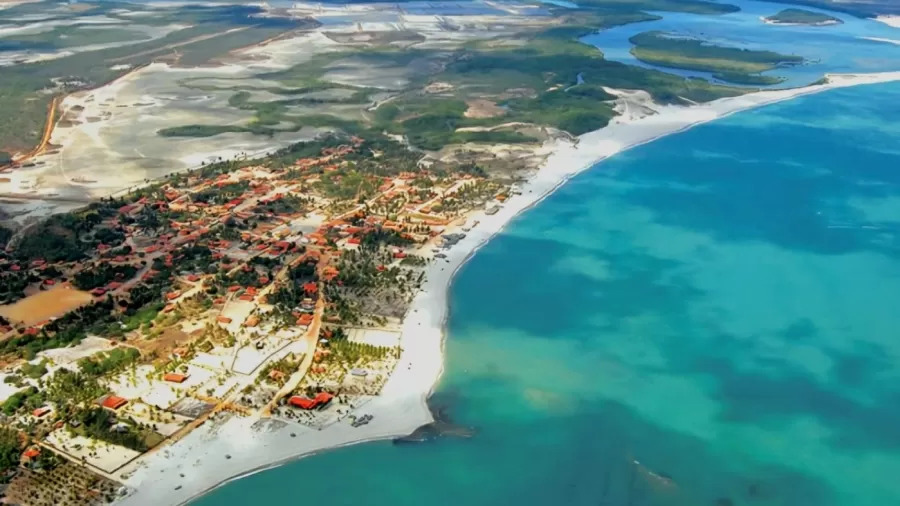 Barra Grande, litoral de Cajueiro da Praia (PI), onde há relatos de ameaças.
