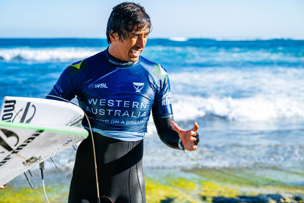 Miguel Pupo chega no Margaret River Pro 2026 como líder do ranking.