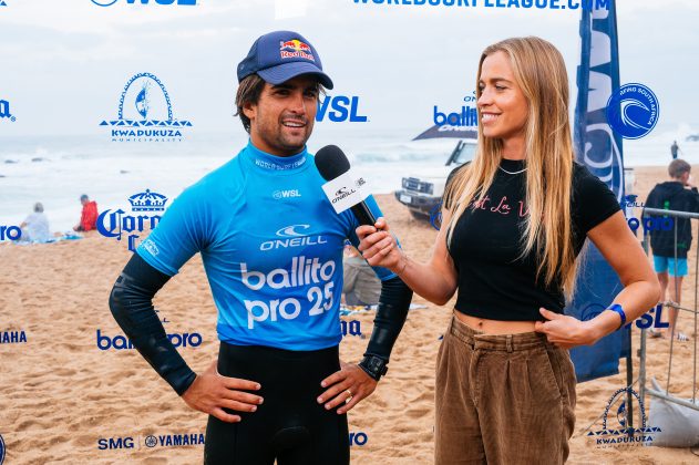 Eli Hanneman, Ballito Pro 2025, Willard Beach, KwaZulu-Natal, África do Sul. Foto: WSL / Kody McGregor.