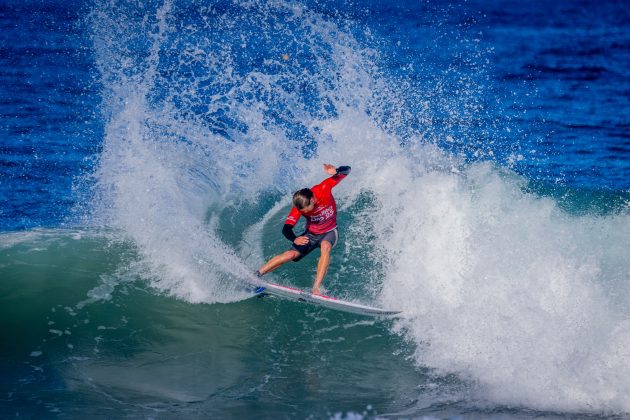 George Pittar, Ballito Pro 2025, Willard Beach, KwaZulu-Natal, África do Sul. Foto: WSL / Pierre Tostee.