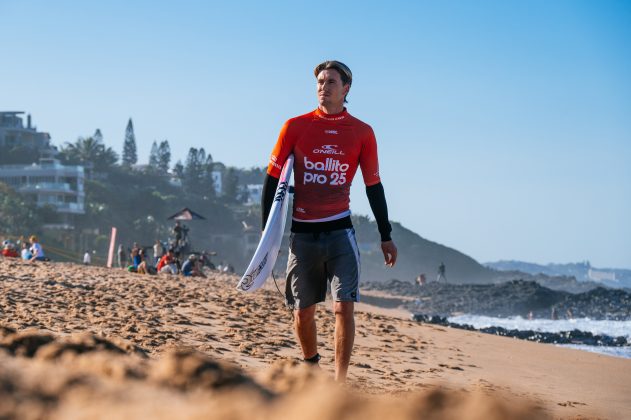 George Pittar, Ballito Pro 2025, Willard Beach, KwaZulu-Natal, África do Sul. Foto: WSL / Kody McGregor.