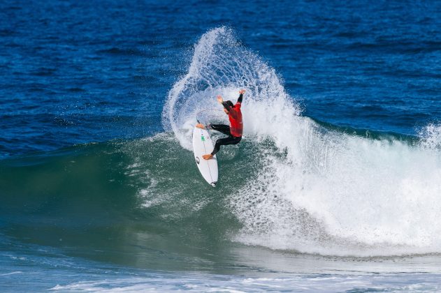 Jorgann Couzinet, Ballito Pro 2025, Willard Beach, KwaZulu-Natal, África do Sul. Foto: WSL / Kody McGregor.
