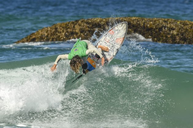 Kaleb Henrique, Kids and Kings 2025, Praia da Joaquina, Florianópolis (SC). Foto: Márcio David.