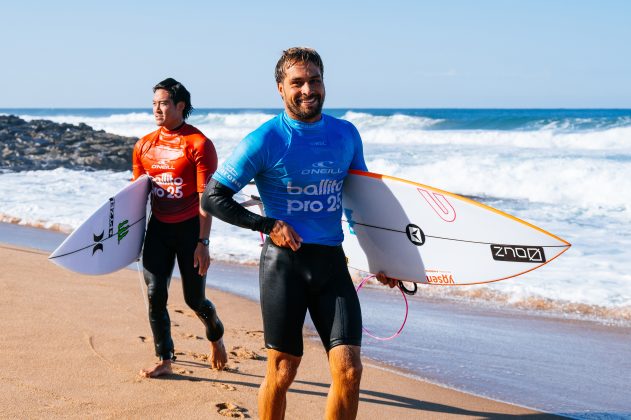 Lucas Silveira, Ballito Pro 2025, Willard Beach, KwaZulu-Natal, África do Sul. Foto: WSL / Kody McGregor.