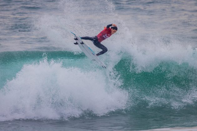 Shion Crawford, Ballito Pro 2025, Willard Beach, KwaZulu-Natal, África do Sul. Foto: WSL / Pierre Tostee.