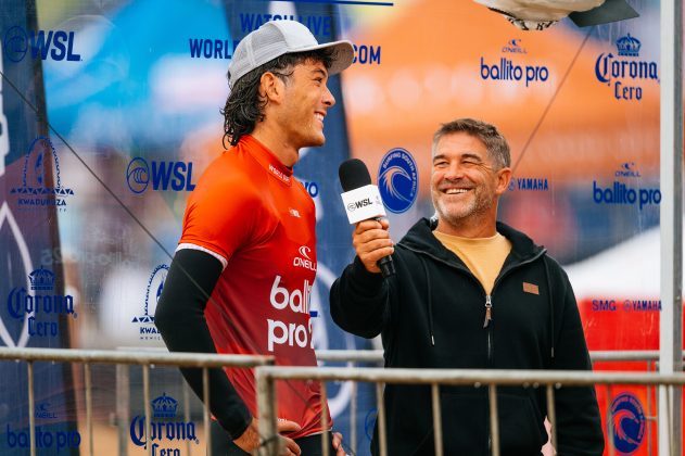 Shion Crawford, Ballito Pro 2025, Willard Beach, KwaZulu-Natal, África do Sul. Foto: WSL / Kody McGregor.