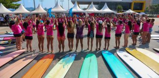 Festival celebra mulher longboarder