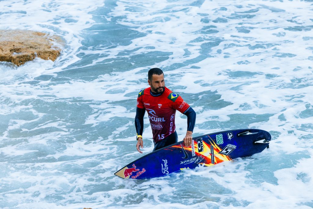 Italo Ferreira durante Rip Curl Pro Bells Beach 2026.