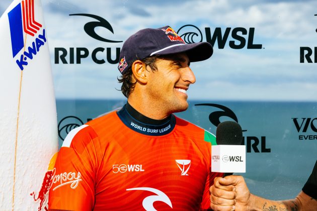 Leonardo Fioravanti, Rip Curl Pro Bells Beach 2026. Foto: WSL / Cait Miers.