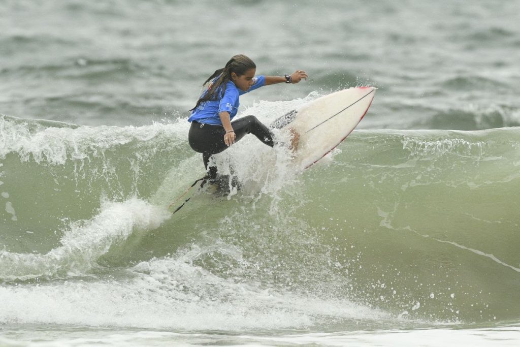 Maria Carolina Braga fatura duas categorias, Sub-14 e Sub-12 das meninas.