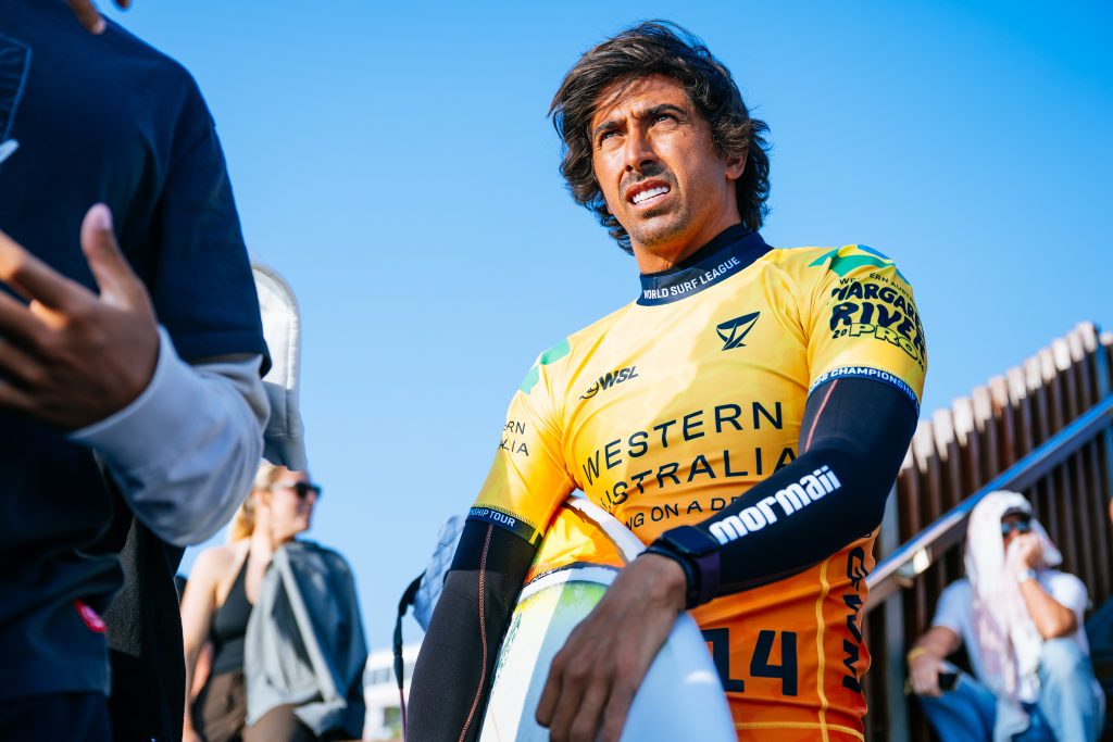 Miguel Pupo compete pela primeira vez como dono da lycra amarela de líder do ranking.