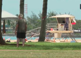 Guarda-vidas suspensos em Honolulu