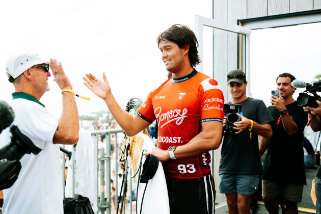 Connor O'Leary, Gold Coast Pro 2026, Snapper Rocks, Queensland, Austrália. Foto: WSL / Beatriz Ryder.