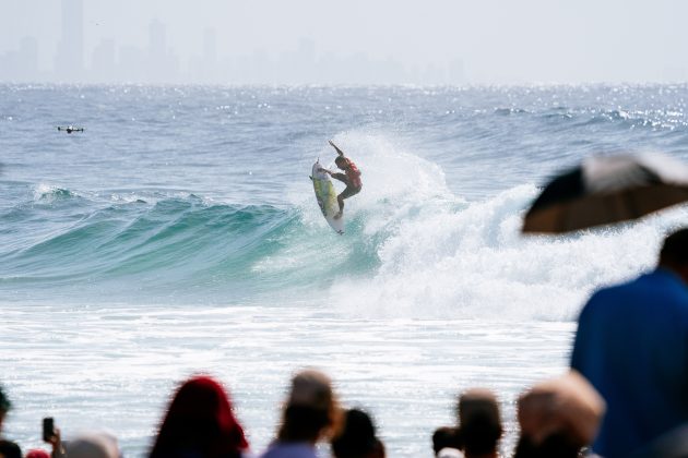 Filipe Toledo, Gold Coast Pro 2026, Snapper Rocks, Queensland, Austrália. Foto: WSL / Andrew Shield.