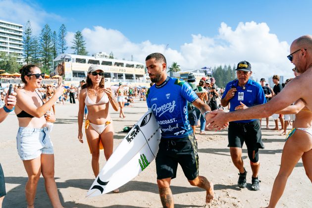 Filipe Toledo, Gold Coast Pro 2026, Snapper Rocks, Queensland, Austrália. Foto: WSL / Andrew Shield.