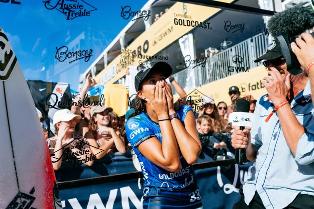 Luana Silva, Gold Coast Pro 2026, Snapper Rocks, Queensland, Austrália. Foto: WSL / Andrew Shield.
