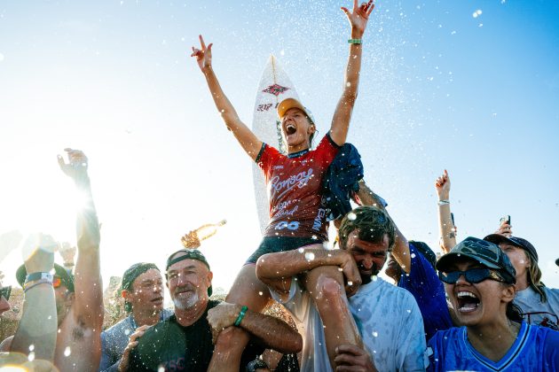 Stephanie Gilmore, Gold Coast Pro 2026, Snapper Rocks, Queensland, Austrália. Foto: WSL / Beatriz Ryder.