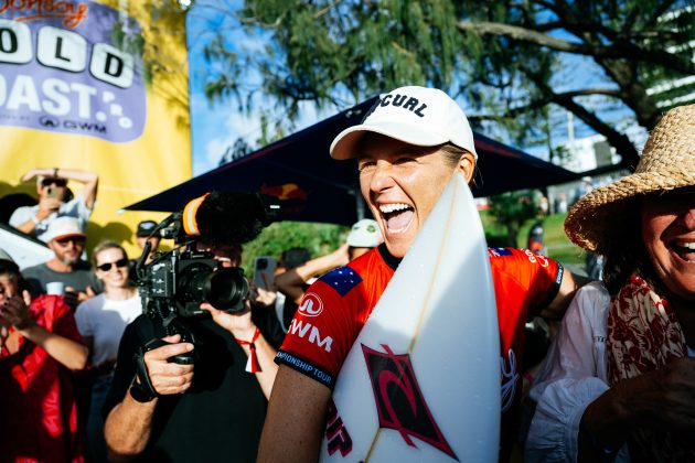 Stephanie Gilmore, Gold Coast Pro 2026, Snapper Rocks, Queensland, Austrália. Foto: WSL / Beatriz Ryder.