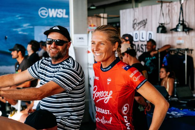 Stephanie Gilmore, Gold Coast Pro 2026, Snapper Rocks, Queensland, Austrália. Foto: WSL / Andrew Shield.