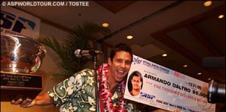 Armando Daltro arrepia em Haleiwa