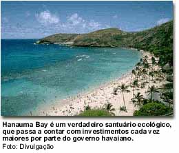 Hanauma Bay é exemplo de preservação ambiental