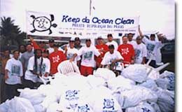 Campanha Da Hui coleta lixo nas praias paulistas