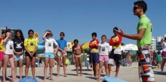 Escolinhas de surf movimentam o Paraná